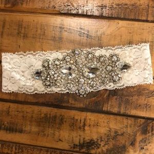Handmade garter! NEVER worn!